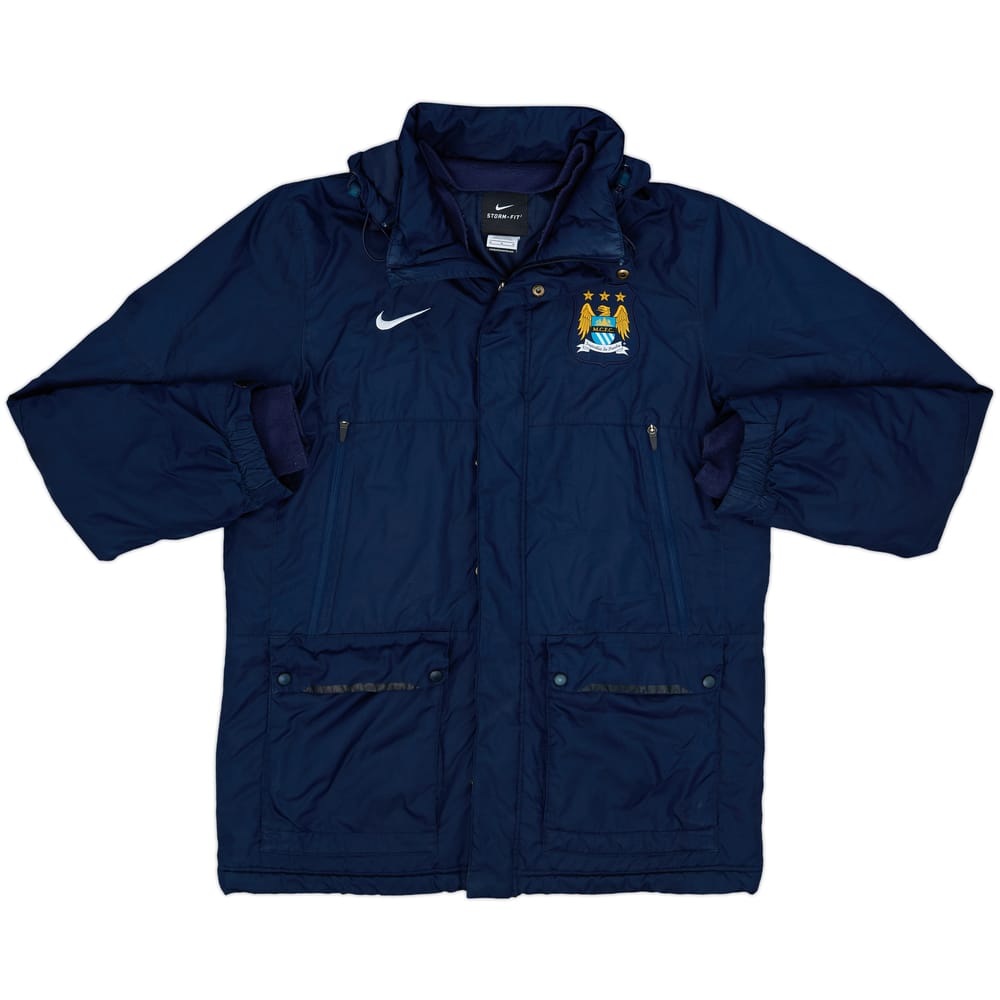 2013-14 Manchester City Nike Padded Bench Coat - 8/10 - (M)