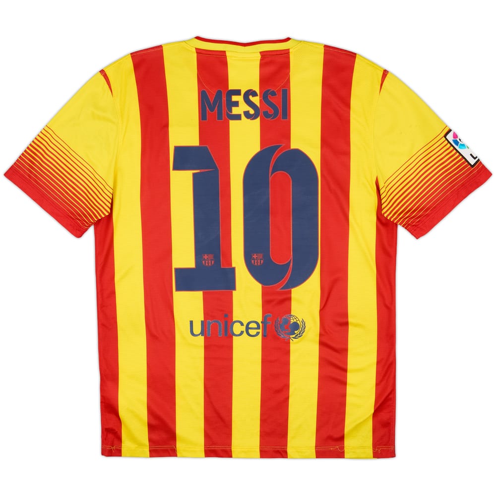 2013-15 Barcelona Away Shirt Messi #10 - 8/10 - (M)