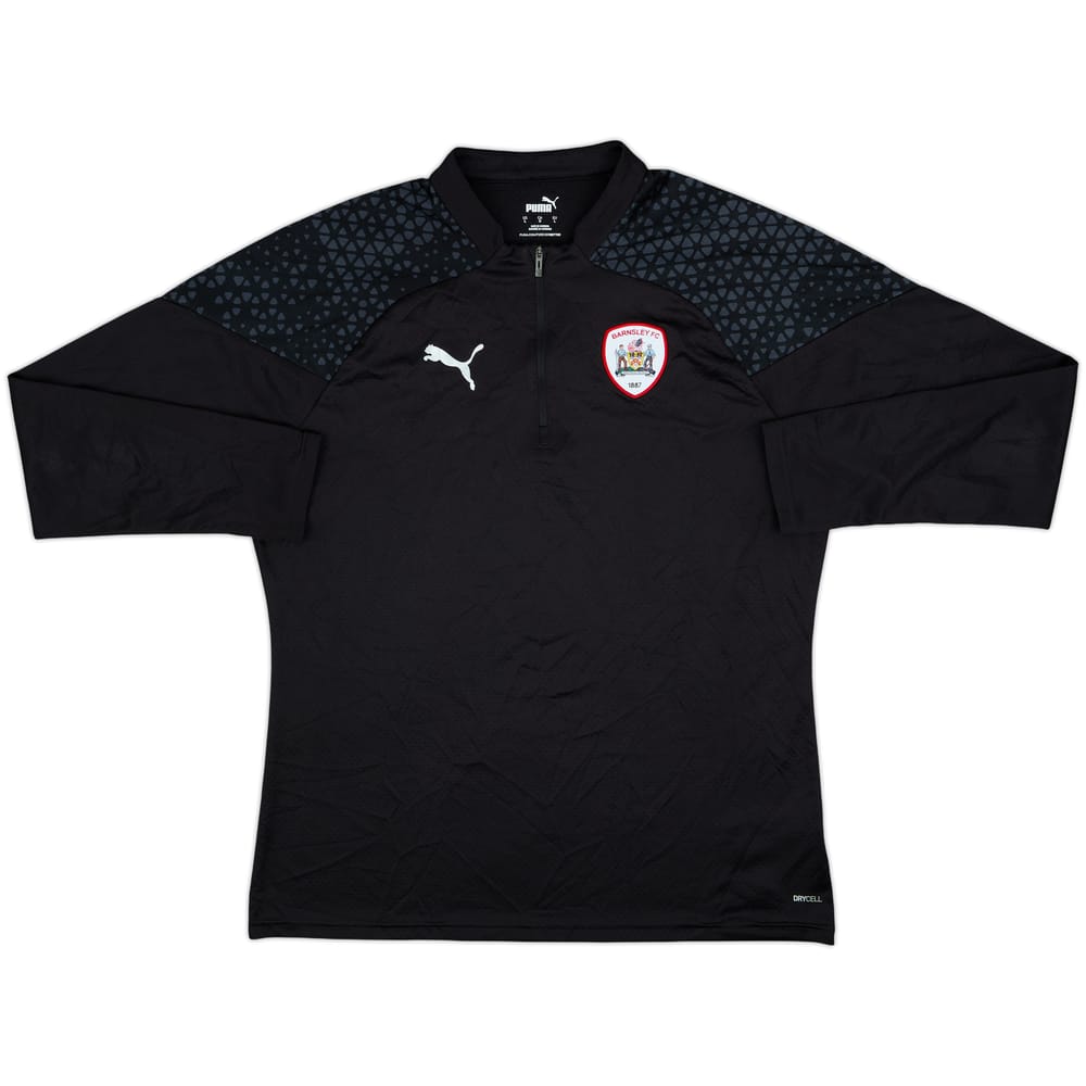 2022-23 Barnsley Puma 1/4 Zip Training Top - 8/10 - (L)