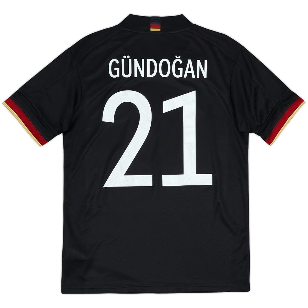 2020-21 Germany Away Shirt Gundogan #21 - 8/10 - (M)