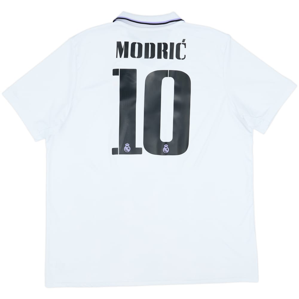 2022-23 Real Madrid Home Shirt Modric #10 - 8/10 - (XXL)