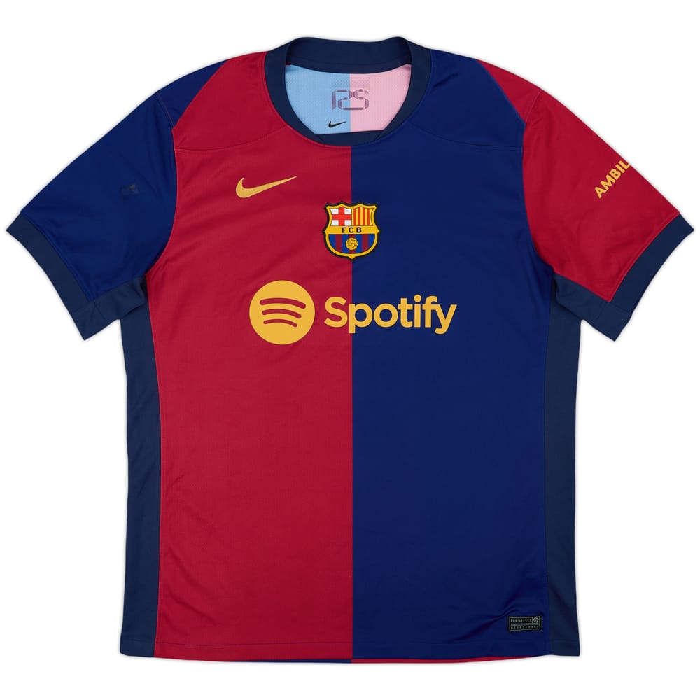 2024-25 Barcelona Home Shirt - 7/10 - (L)