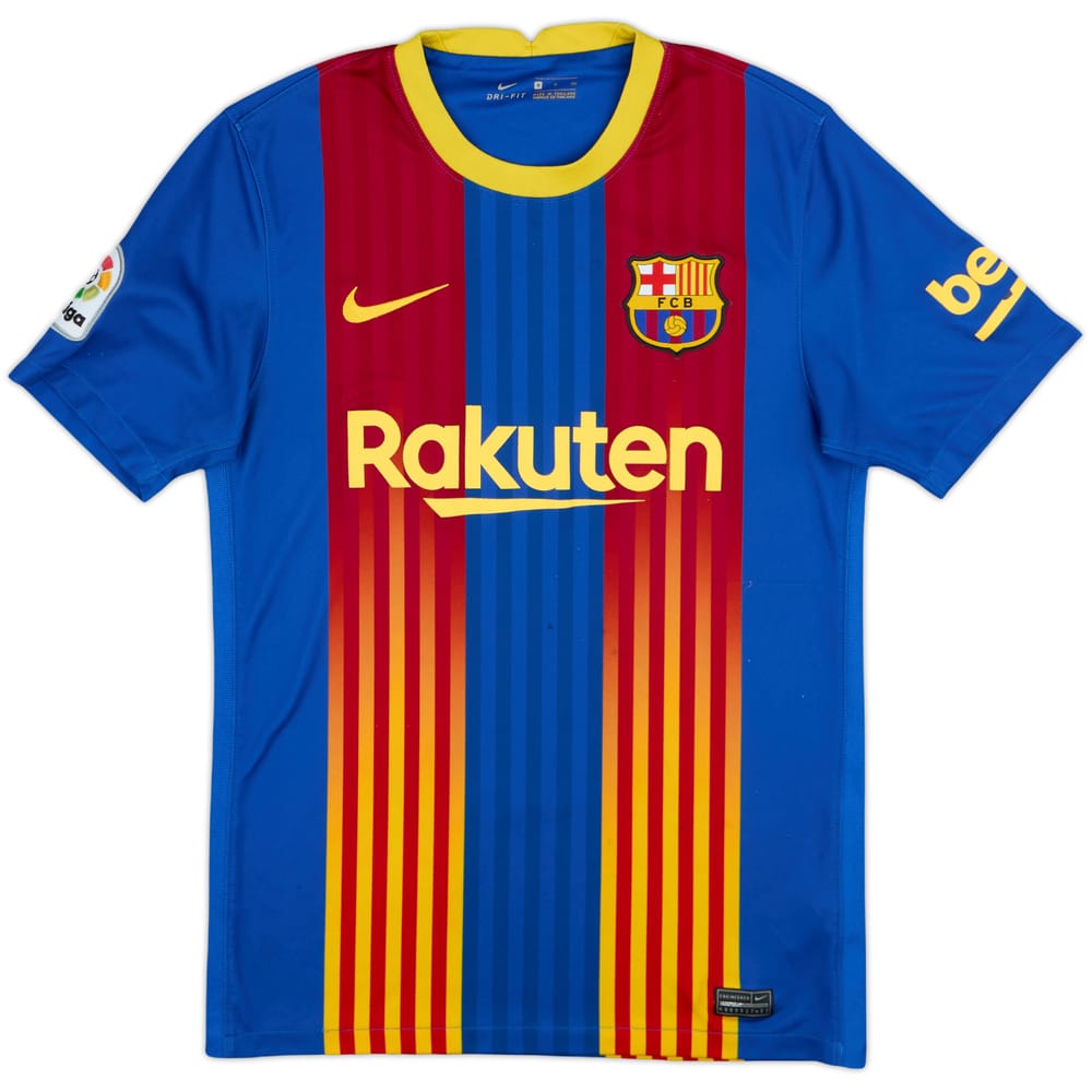 2020-21 Barcelona 'Clasico' Home Shirt - 4/10 - (S)