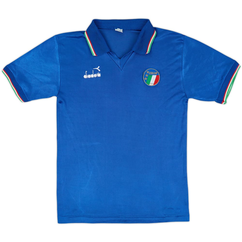 1986-91 Italy Home Shirt - 8/10 - (L)