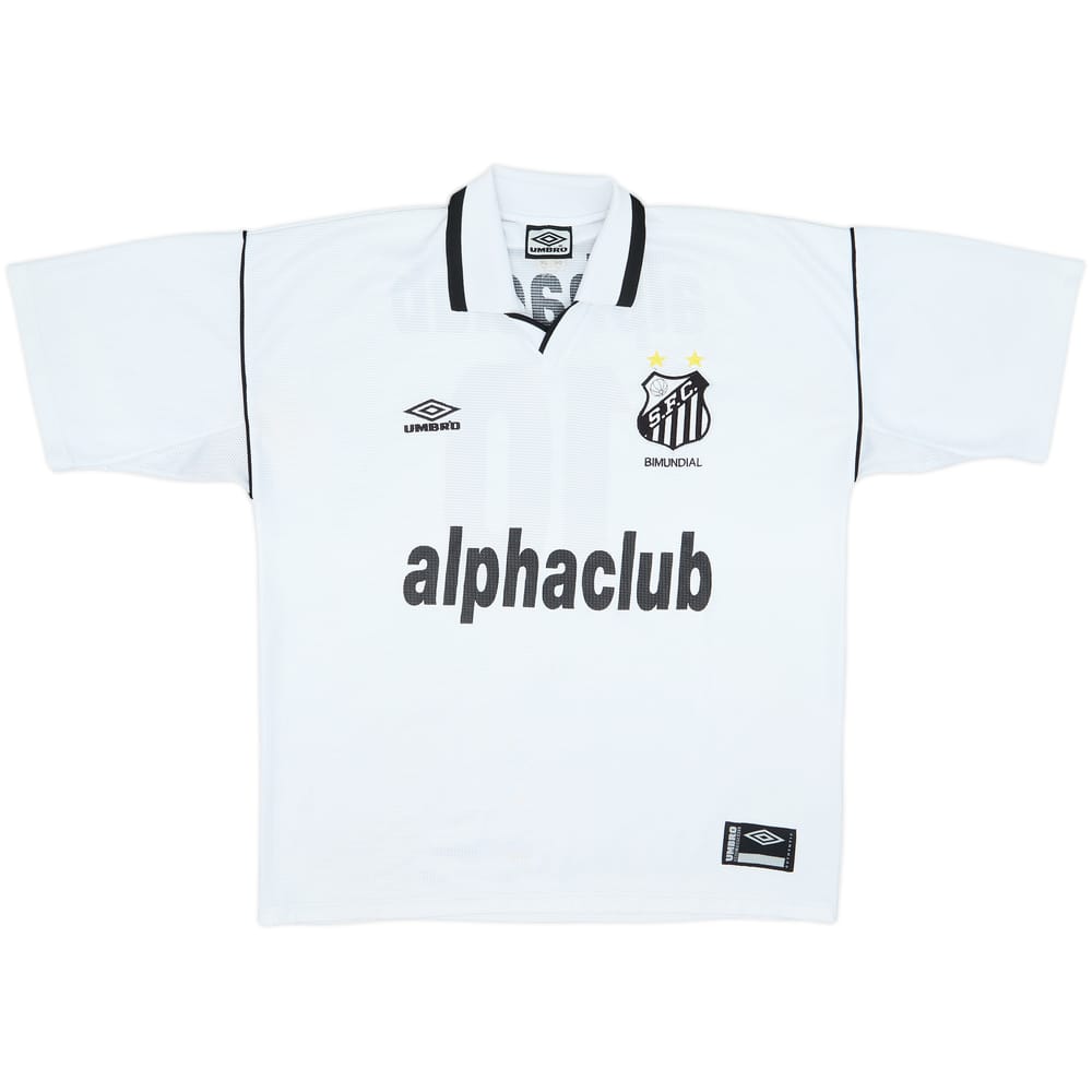 2000 Santos Home Shirt #10 - 6/10 - (XL)