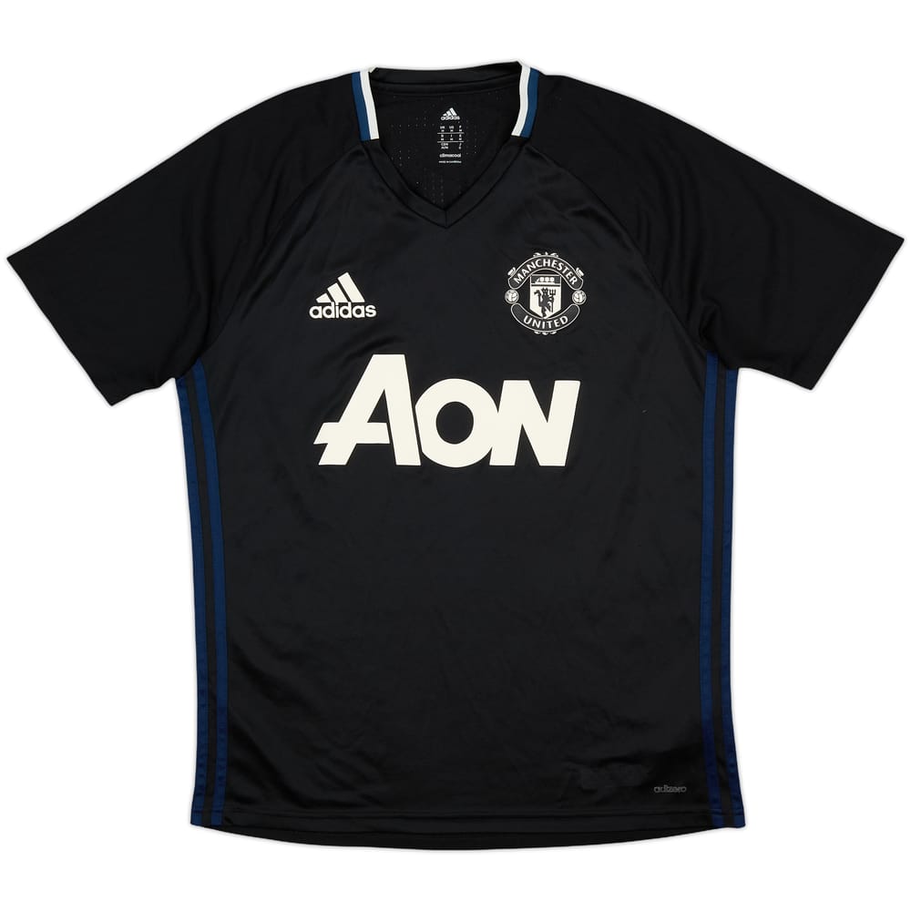 2016-17 Manchester United adizero Training Shirt - 9/10 - (S)