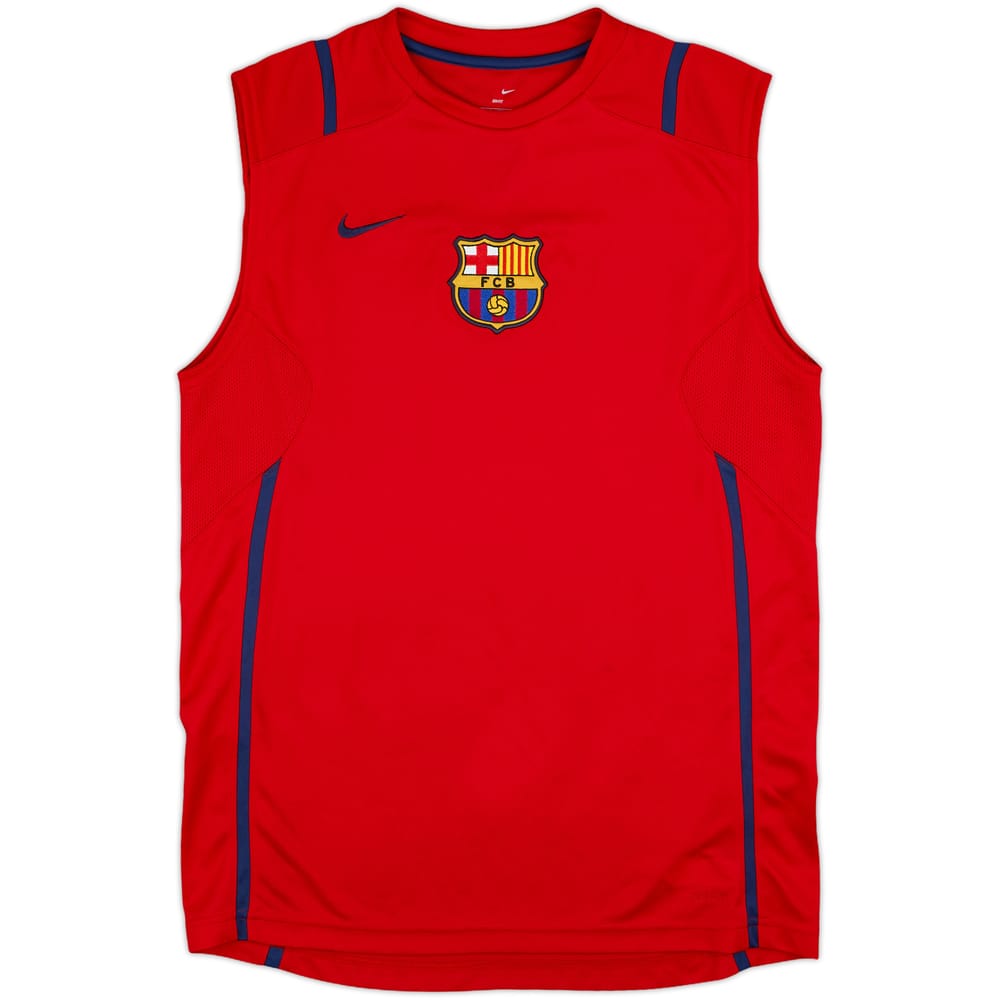 2006-07 Barcelona Nike Training Vest - 9/10 - (S)