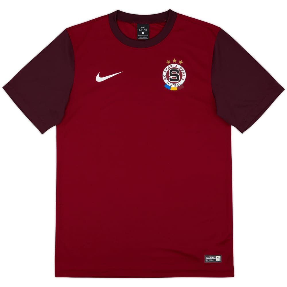 2016-17 Sparta Prague Basic Home Shirt - 10/10 - (S)