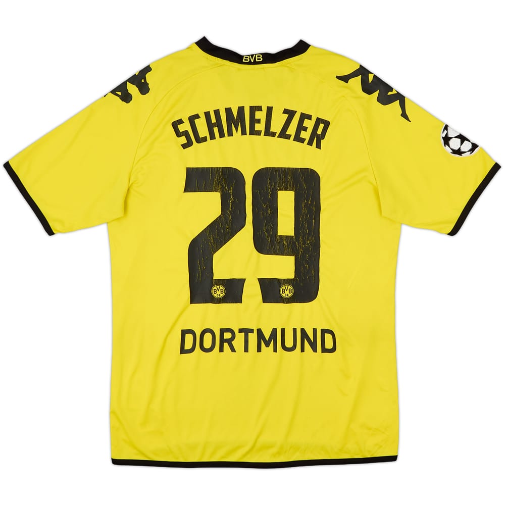 2011-12 Borussia Dortmund European Home Shirt Schmelzer #29 - 5/10 - (M)