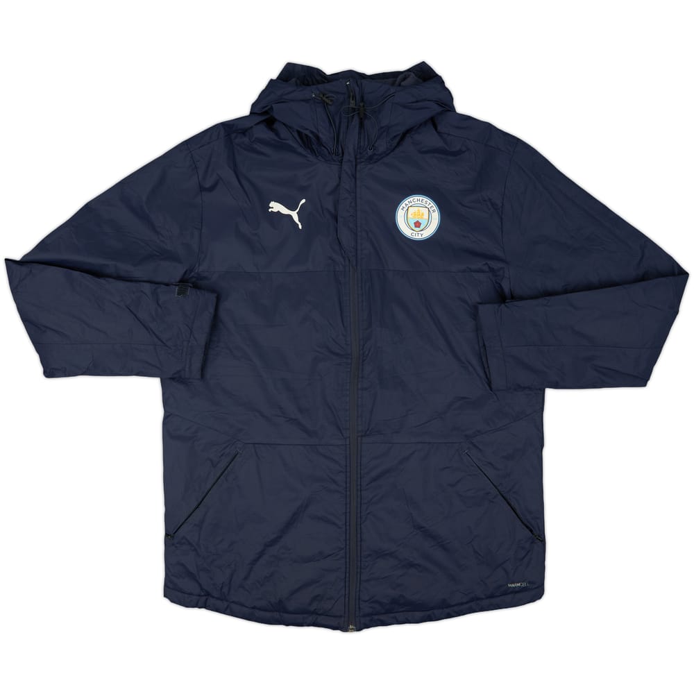 2022-23 Manchester City Puma Padded Bench Coat - 10/10 - (L)