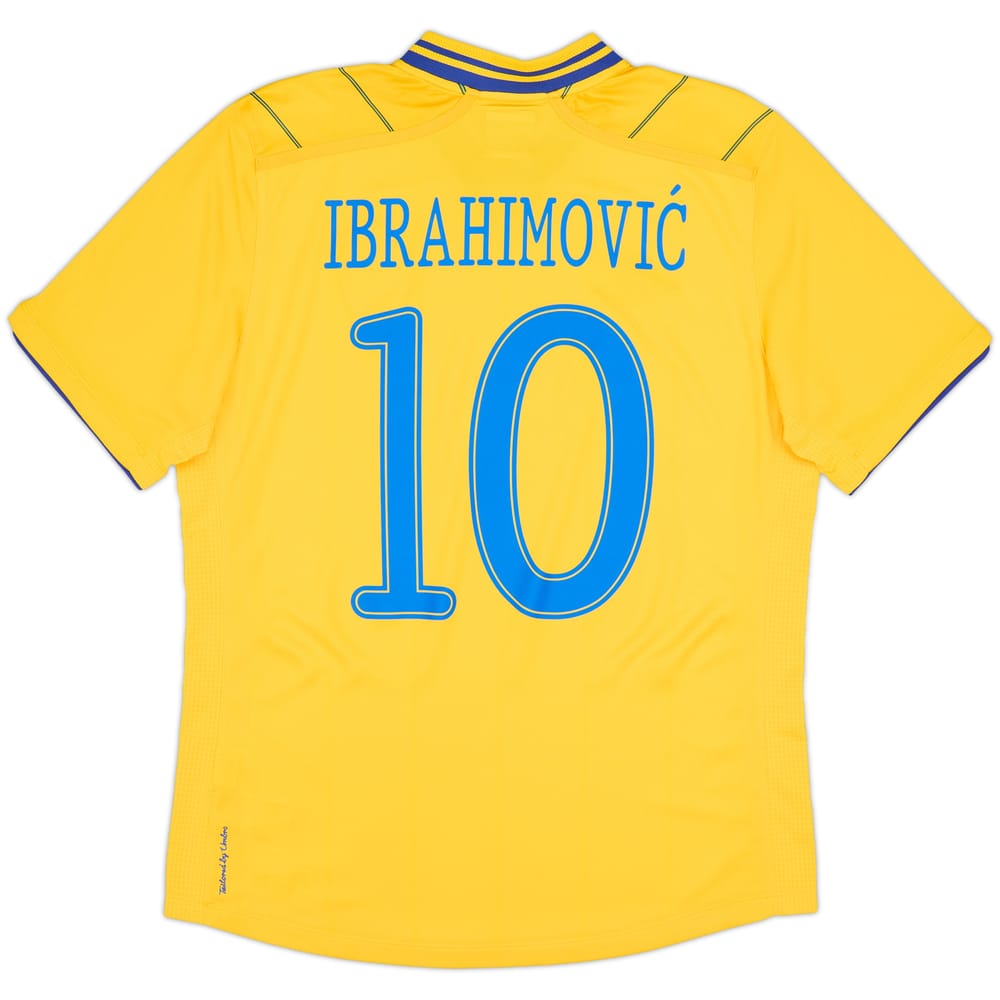 2012-13 Sweden Home Shirt Ibrahimovic #10 - 10/10 - (M)