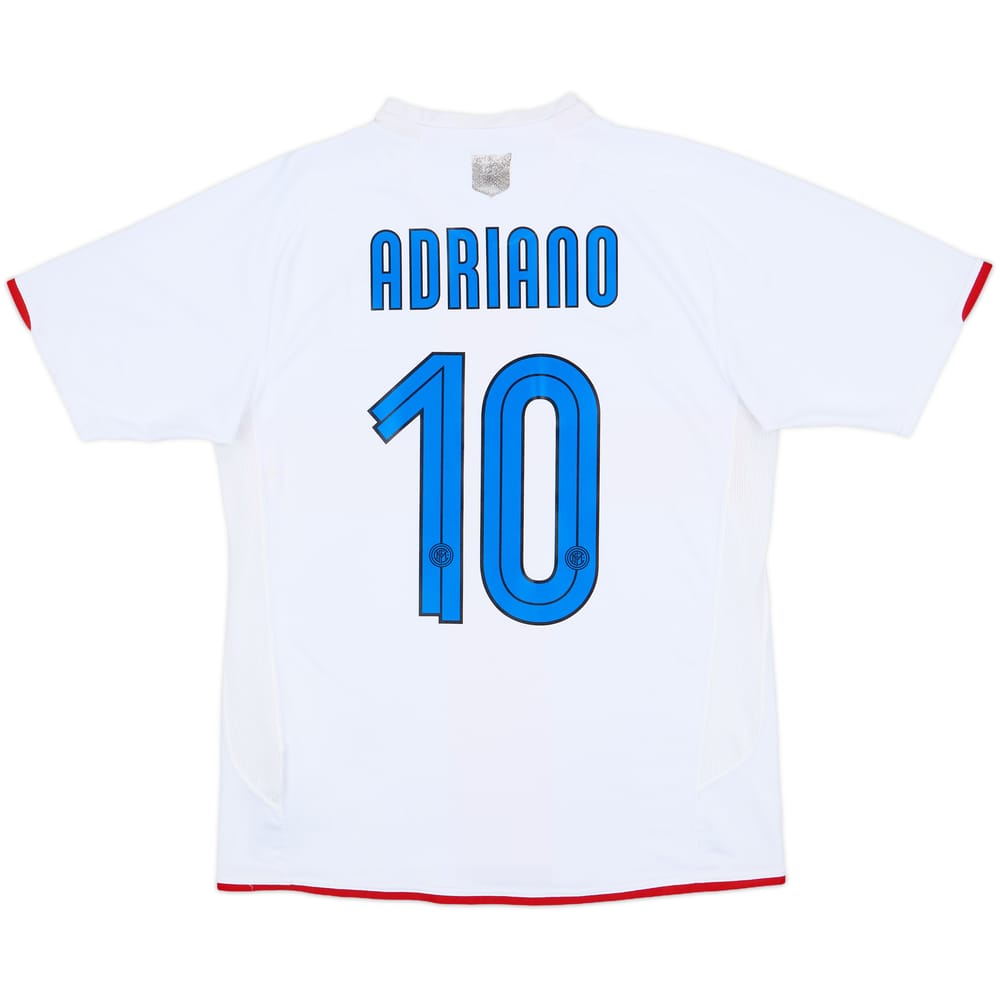 2007-08 Inter Milan Centenary Away Shirt Adriano #10 - 6/10 - (M)