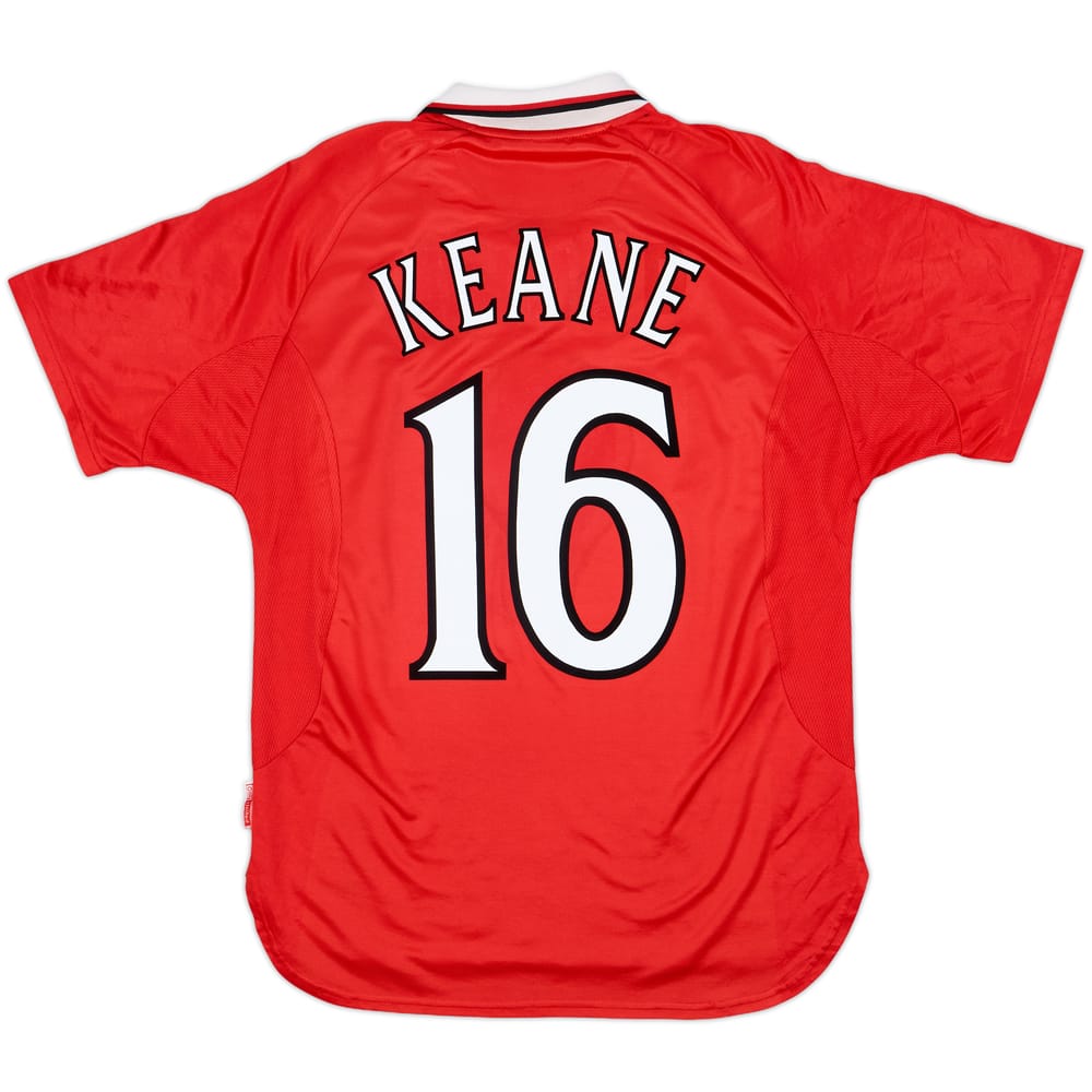 1999-00 Manchester United 'CL Winners' Shirt Keane #16 - 6/10 - (M)