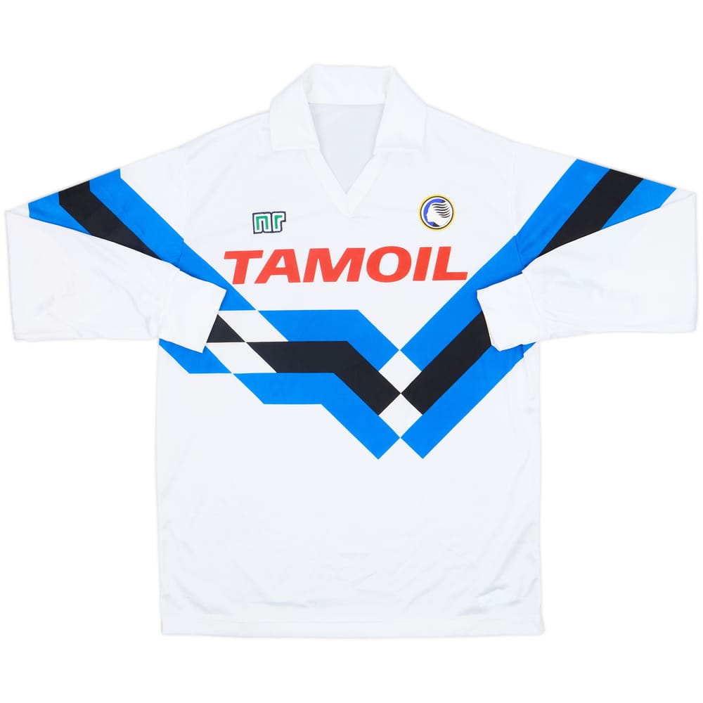 1989-91 Atalanta Away L/S Shirt - 8/10 - (L)