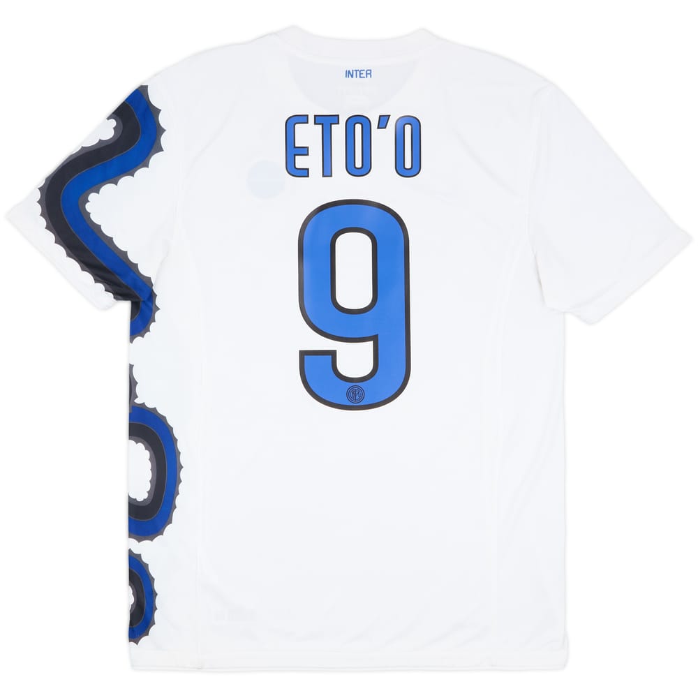 2010-11 Inter Milan Away Shirt Eto'o #9 - 7/10 - (M)