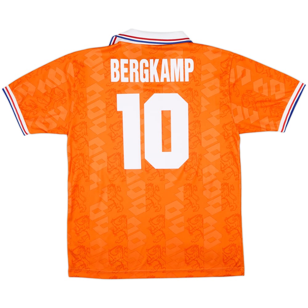 1994 Netherlands Home Shirt Bergkamp #10 - 8/10 - (XL)