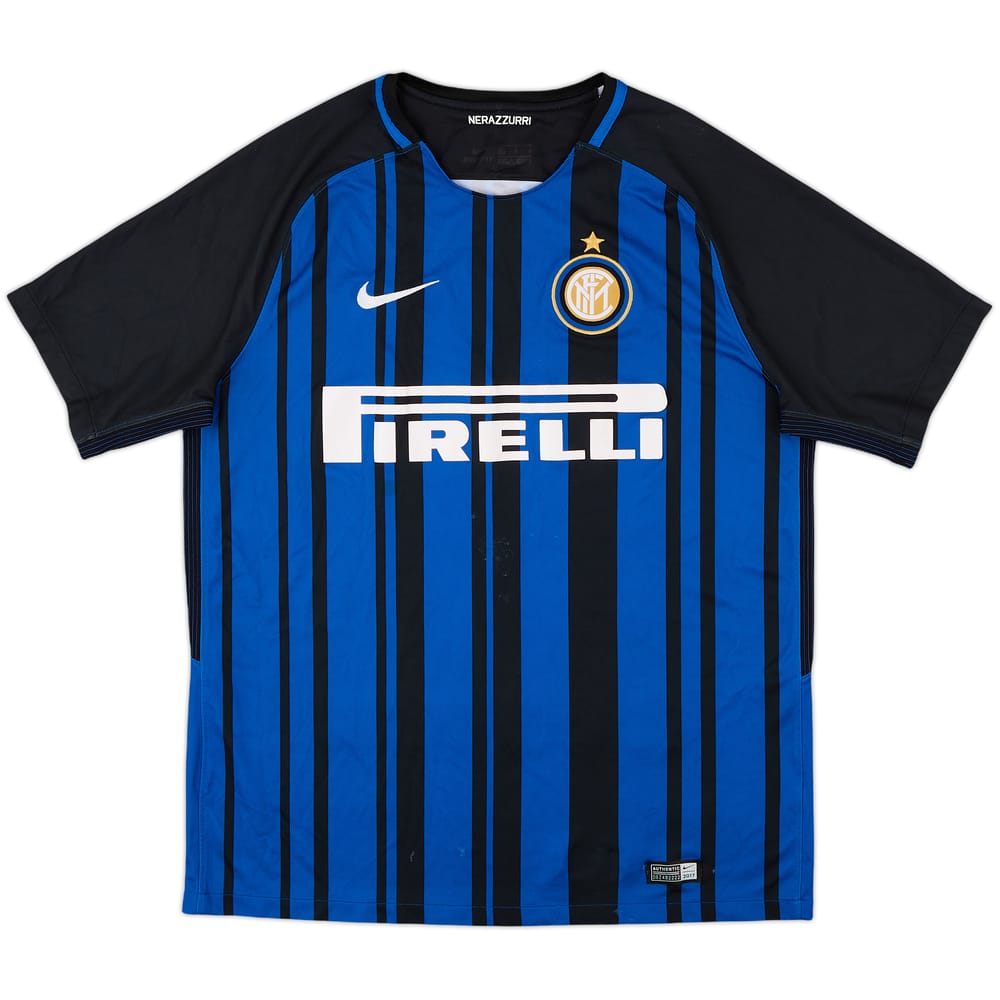 2017-18 Inter Milan Home Shirt - 5/10 - (L)