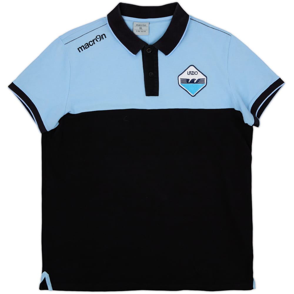 2017-18 Lazio Macron Polo Shirt - 9/10 - (XL.Boys)
