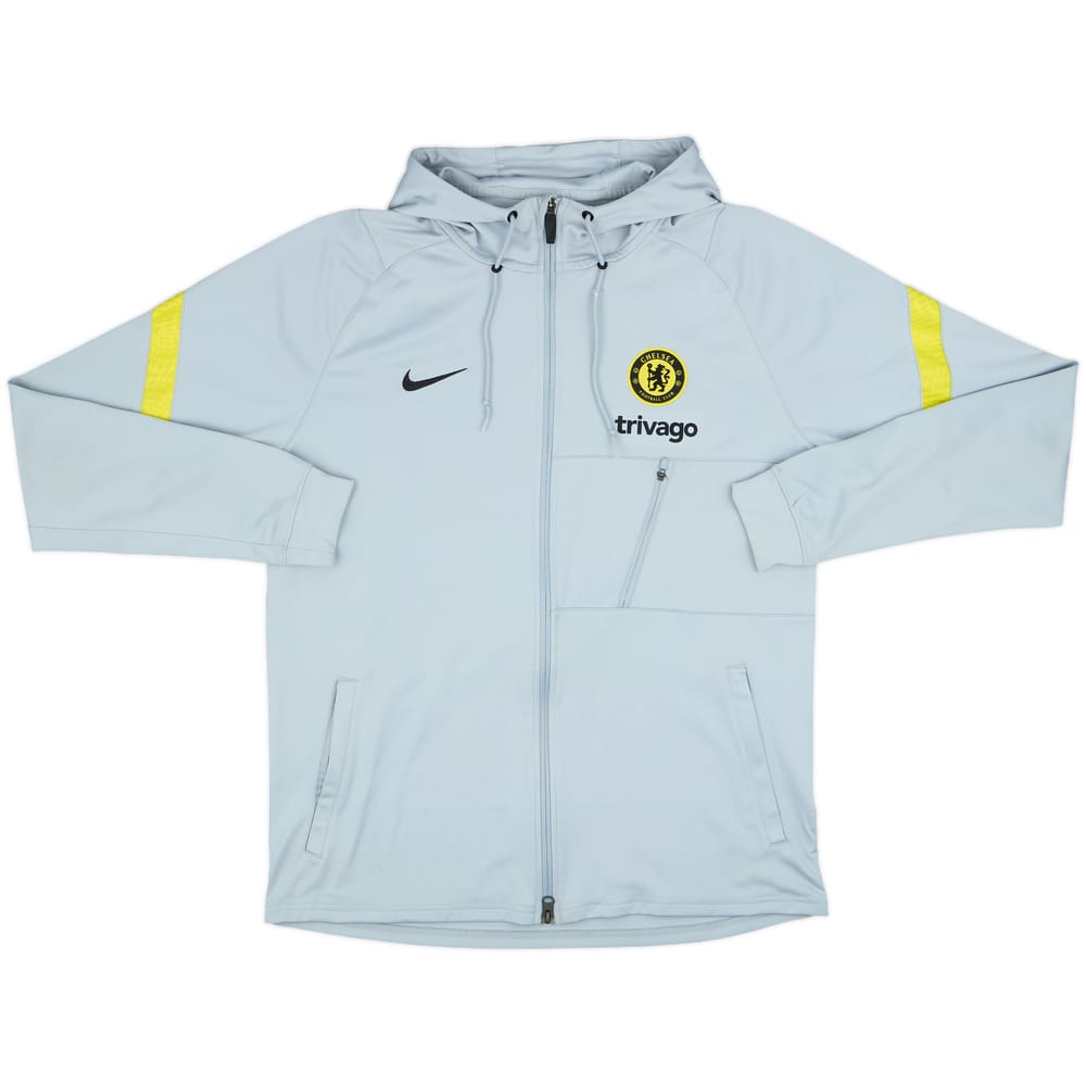 2021-22 Chelsea Nike Hooded Track Jacket - 8/10 - (L)