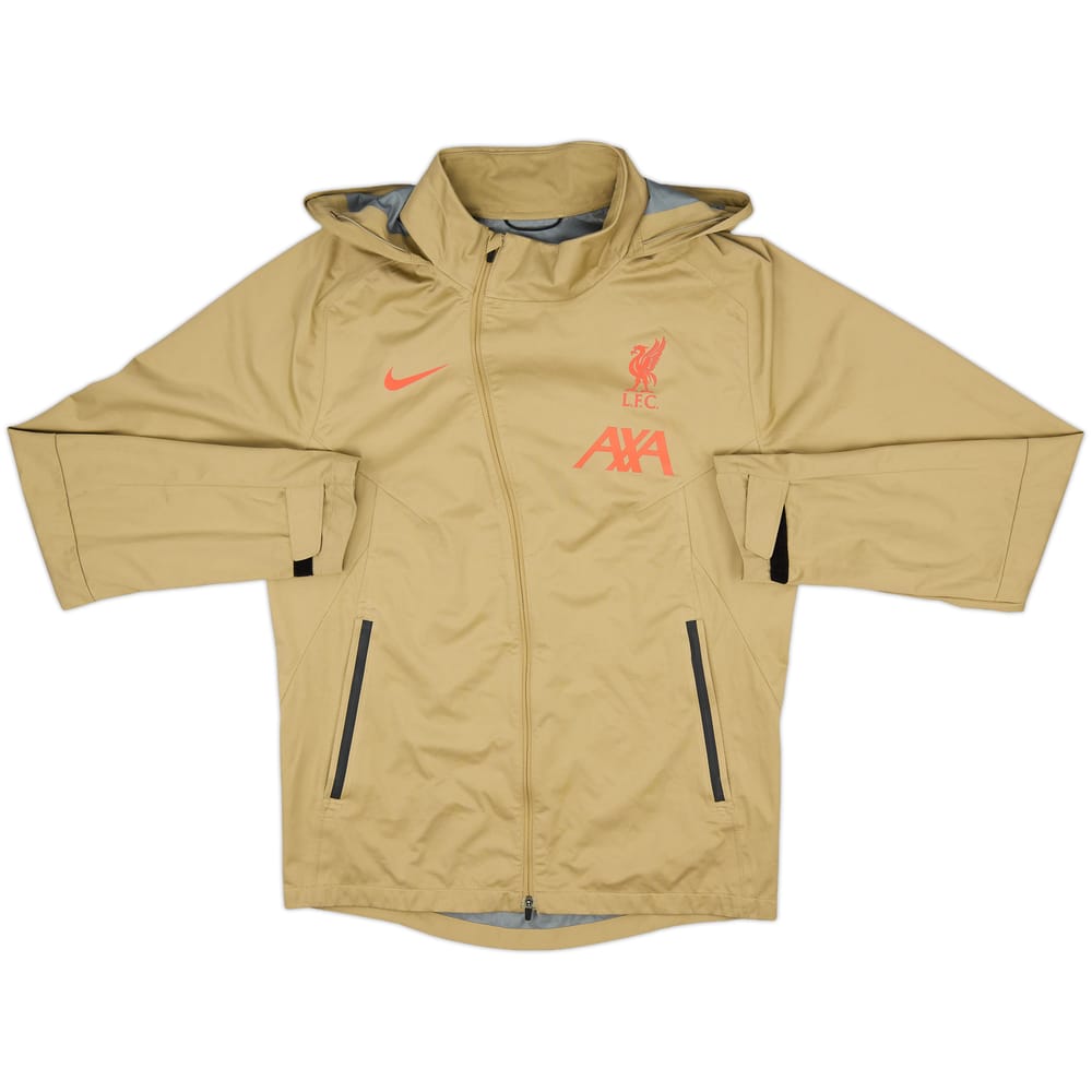 2021-22 Liverpool Nike Hooded Rain Jacket - 8/10 - (S)