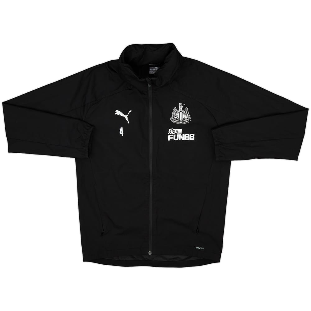 2018-19 Newcastle Player Issue Puma Hooded Rain Jacket #4 - 9/10 - (S)