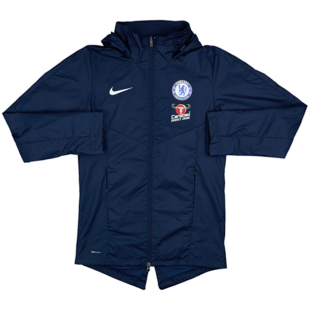 2018-19 Chelsea Nike Hooded Rain Jacket - 8/10 - (S)
