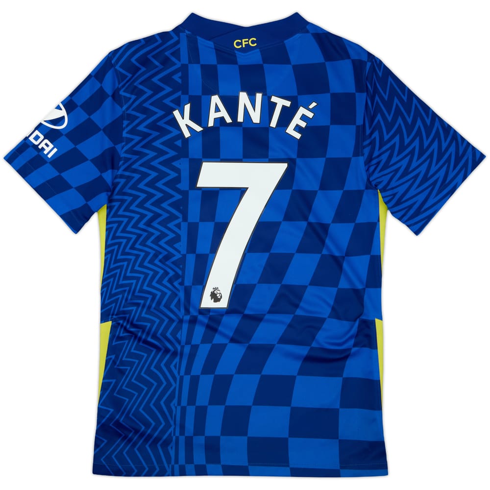 2021-22 Chelsea Home Shirt Kante #7 - 7/10 - (S)