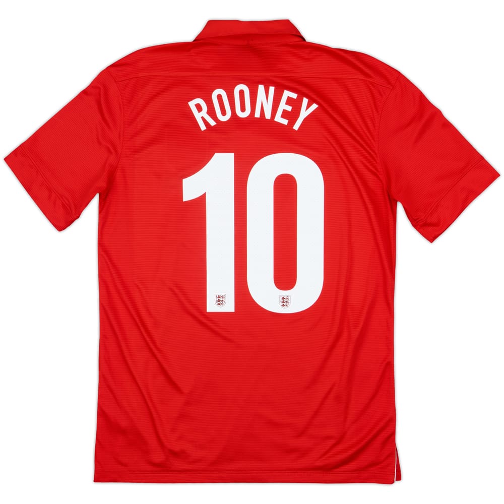 2013 England Away 150th Anniversary Shirt Rooney #10 - 9/10 - (M)