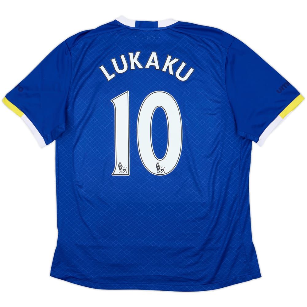 2016-17 Everton Home Shirt Lukaku #10 - 7/10 - (XL)