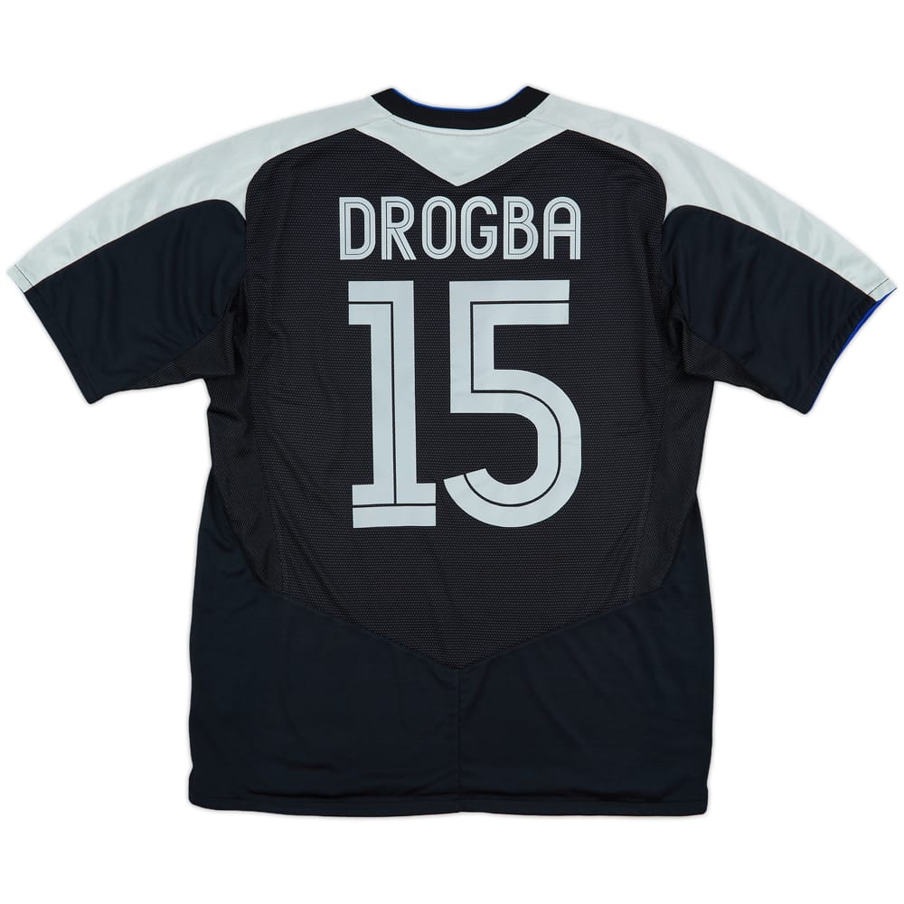 2004-05 Chelsea Away Shirt Drogba #15 - 8/10 - (L)