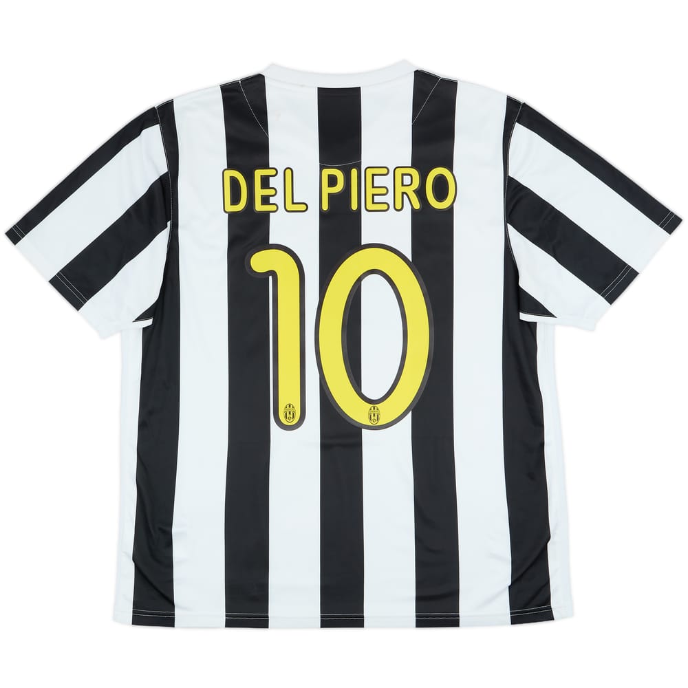 2009-10 Juventus Basic Home Shirt Del Piero #10 - 6/10 - (L)