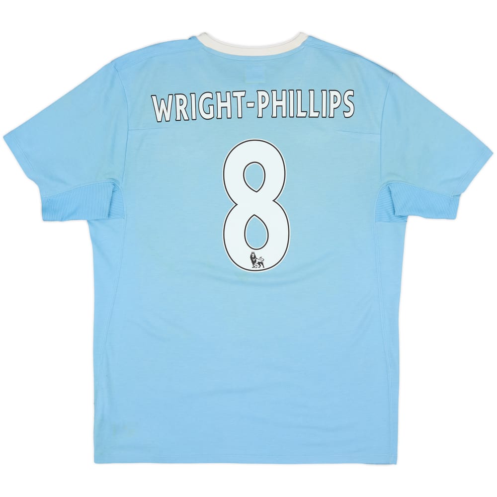 2009-10 Manchester City Home Shirt Wright-Phillips #8 - 6/10 - (L)