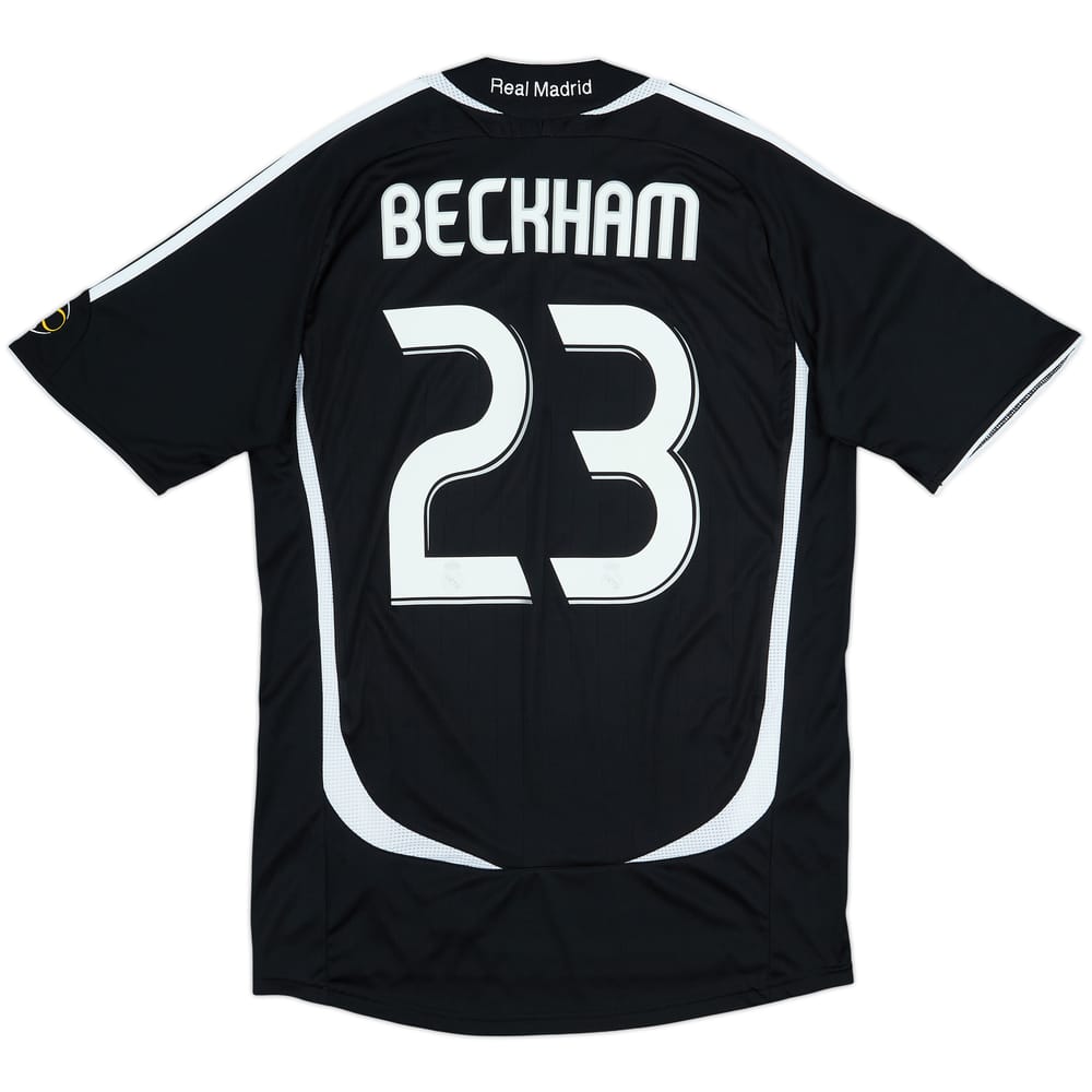 2006-07 Real Madrid Away Shirt Beckham #23 - 6/10 - (S)