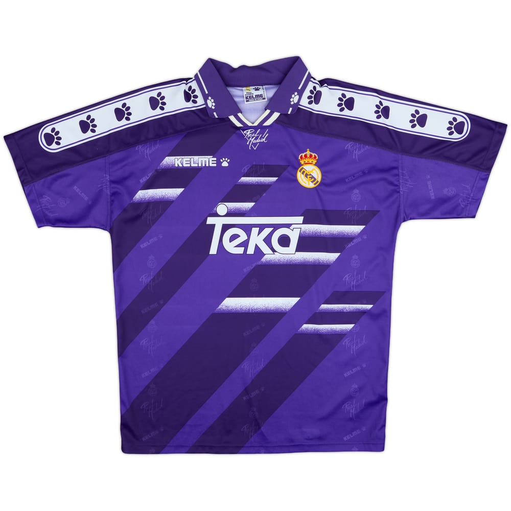 1994-96 Real Madrid Away Shirt - 8/10 - (M)