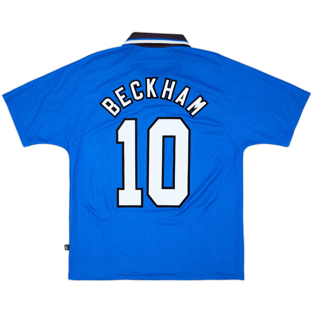 1996-98 Manchester United Third Shirt Beckham #10 - 7/10 - (M)