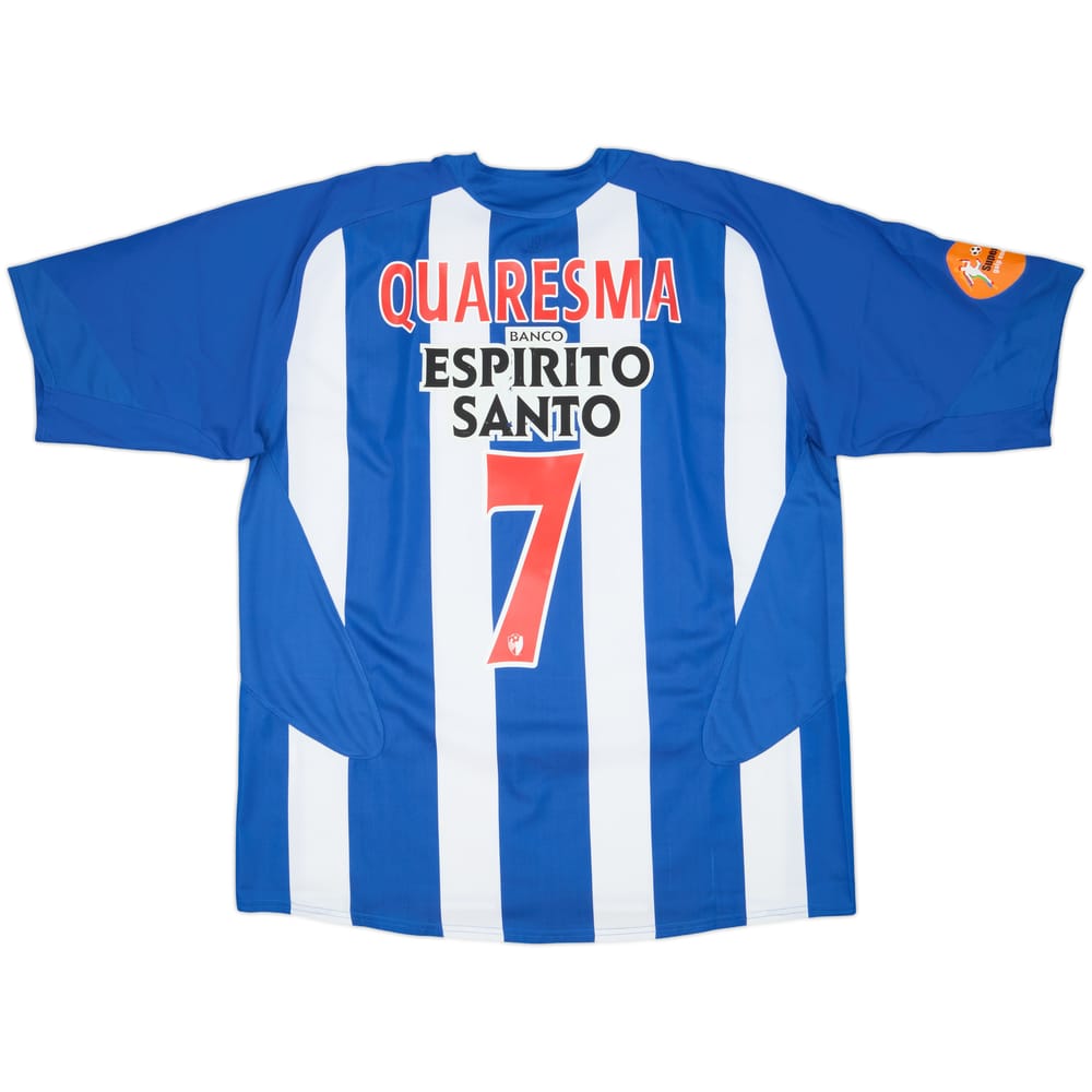 2005-06 Porto Home Shirt Quaresma #7 - 7/10 - (XXL)