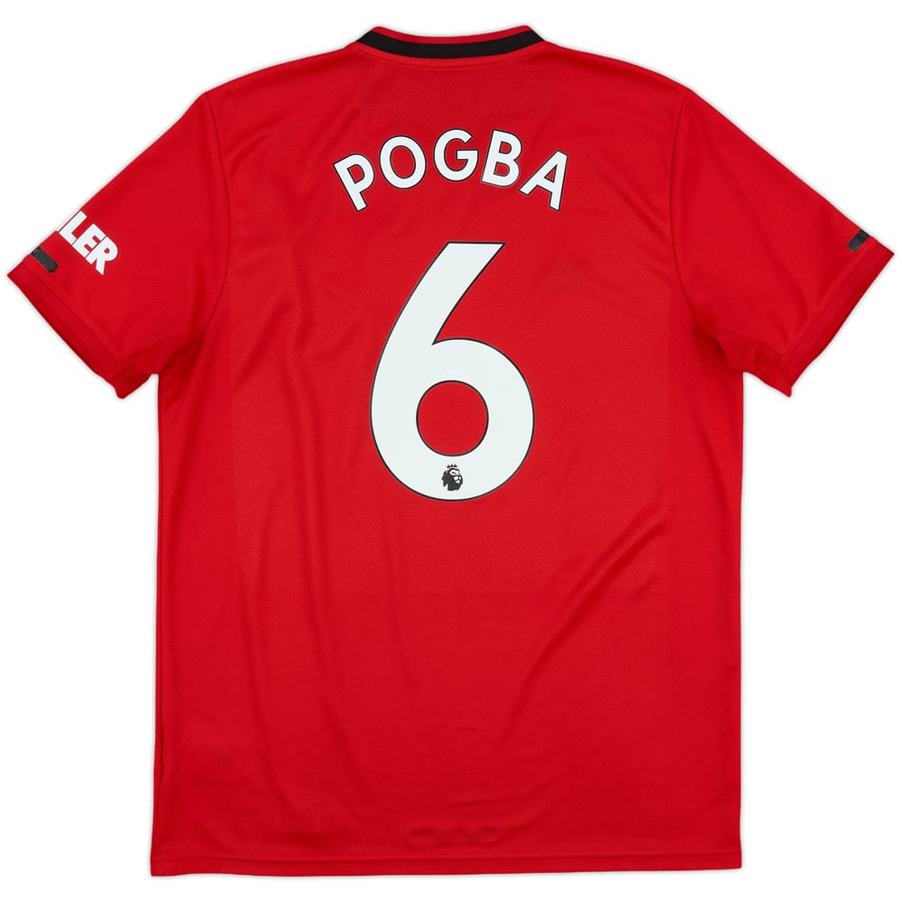 2019-20 Manchester United Home Shirt Pogba #6 - 7/10 - (L)