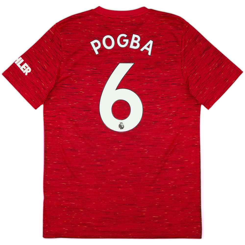 2020-21 Manchester United Home Shirt Pogba #6 - 7/10 - (L)