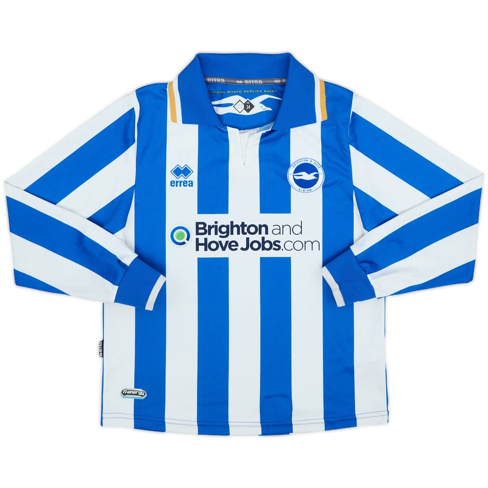 2011-13 Brighton Home L/S Shirt - 8/10 - (M.Boys)