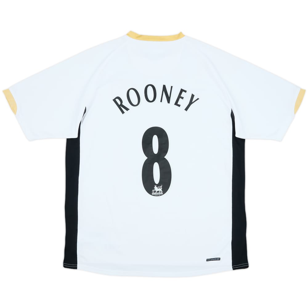 2006-08 Manchester United Away Shirt Rooney #8 - 7/10 - (L)
