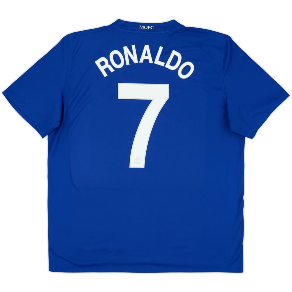 2008-09 Manchester United Third Shirt Ronaldo #7 - 7/10 - (XL)
