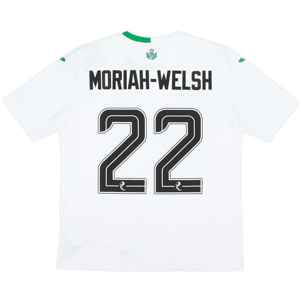 2024-25 Hibernian Away Shirt Moriah-Welsh #22 (L.Boys)