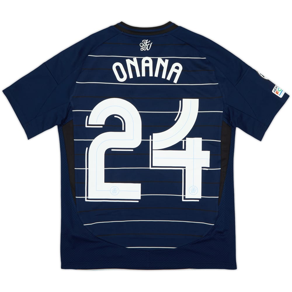 2024-25 Aston Villa Third Shirt Onana #24 (L.Boys)