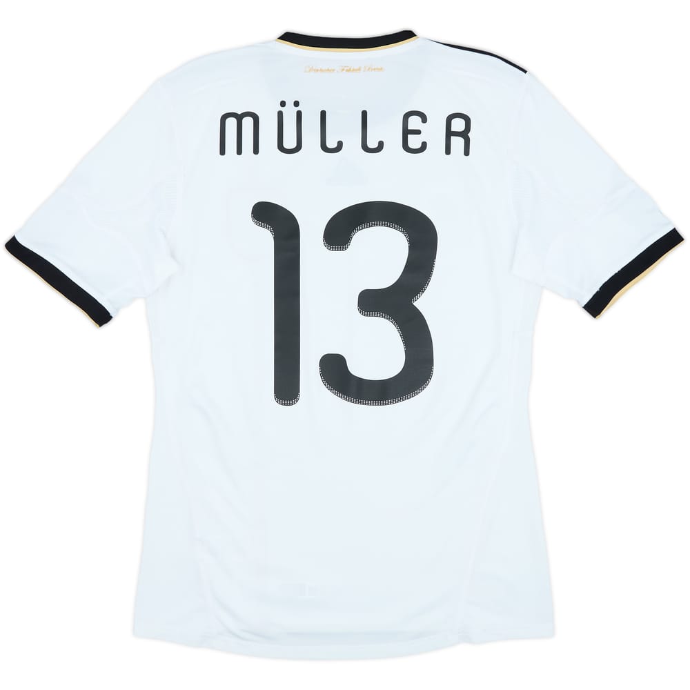 2010-11 Germany Home Shirt Muller #13 - 8/10 - (M)