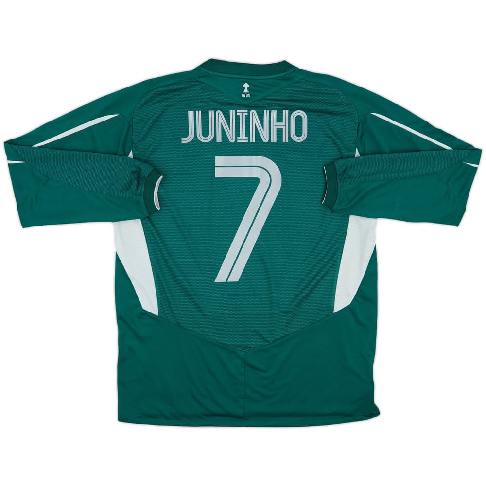 2004-05 Celtic Away L/S Shirt Juninho #7 - 7/10 - (L)