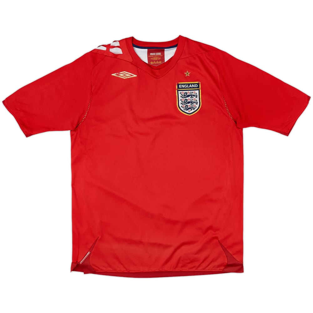 2006-08 England Away Shirt - 5/10 - (M)