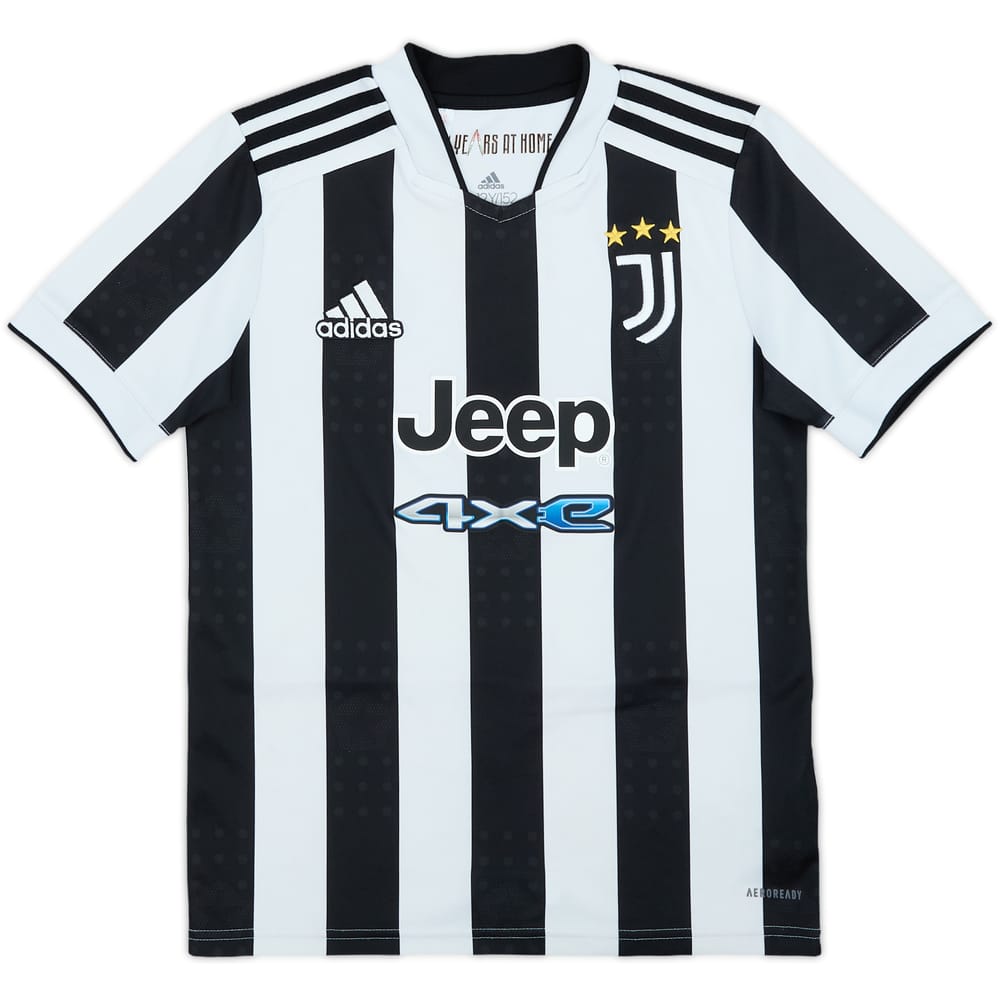 2021-22 Juventus Home Shirt - 6/10 - (M.Boys)