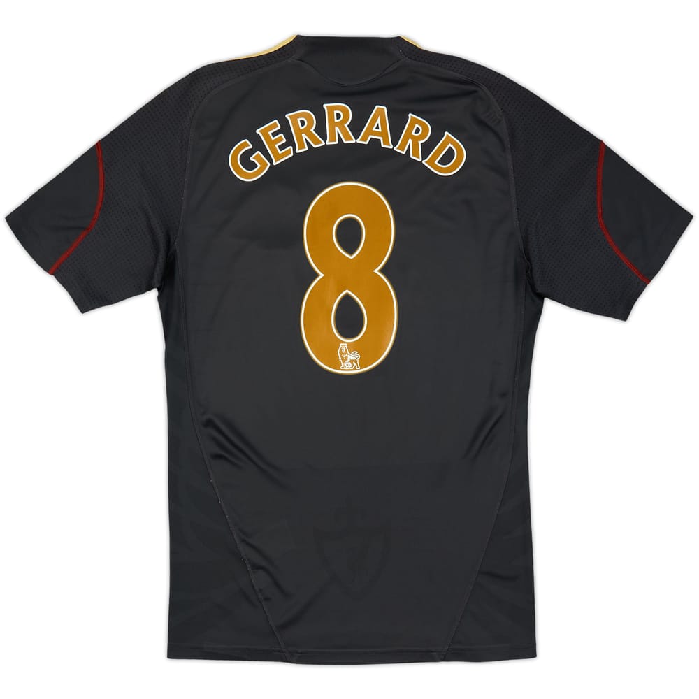 2009-10 Liverpool Away Shirt Gerrard #8 - 6/10 - (S)