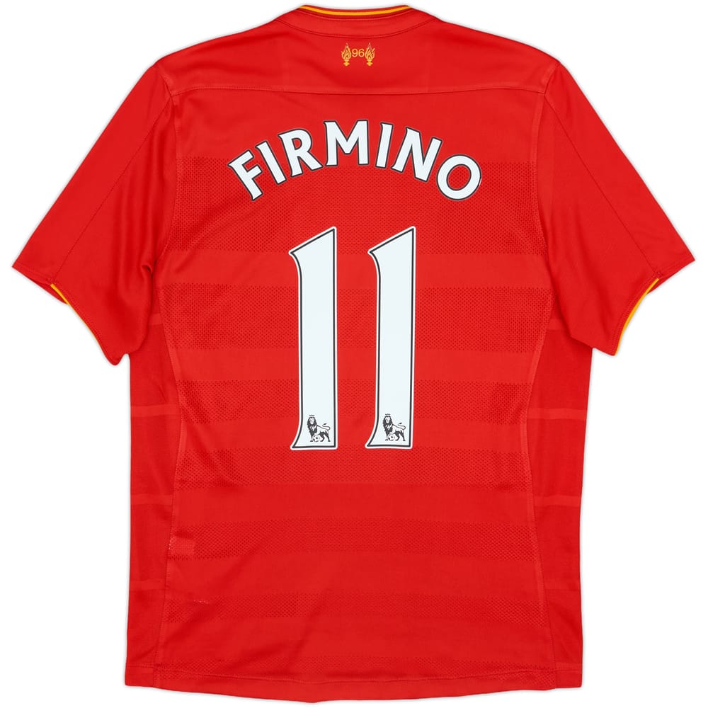 2016-17 Liverpool Home Shirt Firmino #11 - 6/10 - (S)