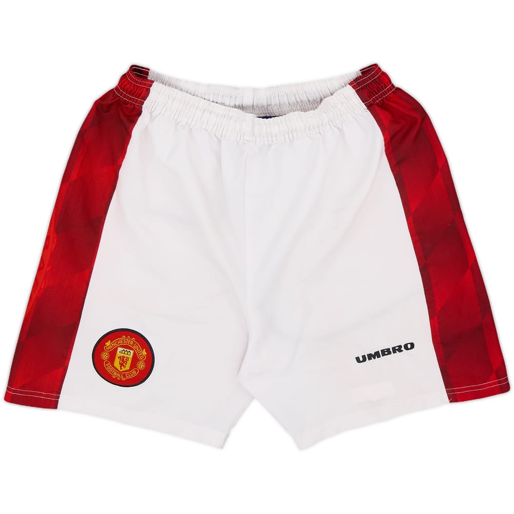 1996-98 Manchester United Home Shorts - 6/10 - (S)
